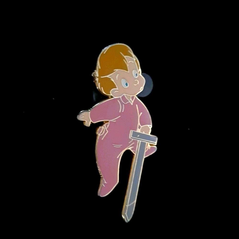 RARE Peter Pan Michael with sword